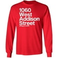 thumbnail image 1 of 1060 W. Addison Street Long Sleeve T-Shirt by ThirtyFive55, 1 of 2
