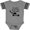 Football Heather and Smoke, variant on Inktastic Father's Day Dad My Lawn's Better Than Your Lawn Boys or Girls Baby Bodysuit