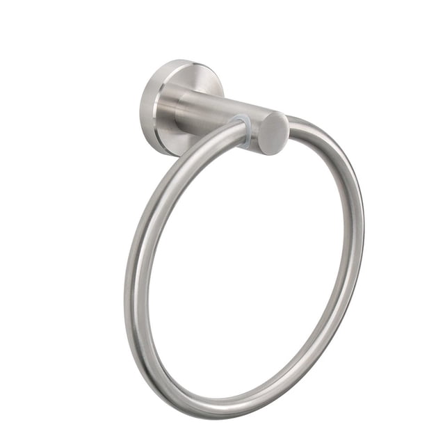 LEEYNEER Anneau Porte-Serviette Accessoires de Salle de Bain - Porte-Serviette en Acier Inoxydable Épais pour Salle de Bain Porte-Serviette Rond Moderne Mural