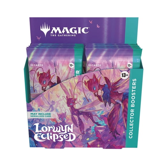 Magic: The Gathering TCG Lorwyn Eclipsed Collector Booster - 12 Packs Per Box