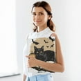 thumbnail image 6 of FORMRS 3 Ring Binder 1.5 inch with Pockets Clip Board 200 Sheets Capacity, Brown Halloween Cat, 6 of 8