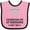 Pink and Black, variant on Inktastic My 1st Hanukkah Celebration Boys or Girls Baby Bib