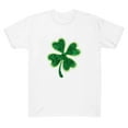 thumbnail image 4 of Xuyuer St. Patrick's Day Women Shamrock Clover Graphic Casual T-Shirt Short Sleeve Fashionable Tee Pullover Tops Shamrock Tee Round Neck T-Shirt Irish Tops, 4 of 5
