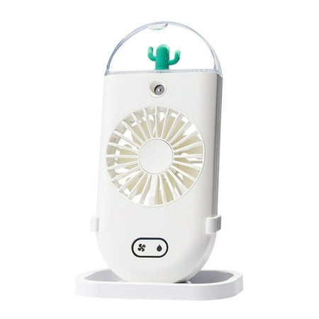 

SIEYIO Portable Handheld Spray Fan Mini Personal USB Spray Humidifier Mini Desktop USB Fan Mobilephone Outlook Rechargeable
