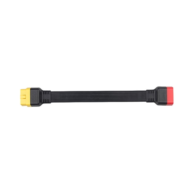 16-Pin TPU OBD Extension Cable, 36CM/14.2in Universal Male to Female Connector for Bluetooth Adapters, Durable Car Diagnostic Tool Extender Wire with 200g Lightweight Design, 1-Pack