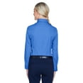 thumbnail image 2 of Whisper Women's French Blue Cotton/Polyester Twill Dress Shirt, 2 of 3