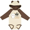 thumbnail image 3 of Inktastic My Aunt is My Boo with Cute Ghost Boys or Girls Long Sleeve Baby Bodysuit, 3 of 5