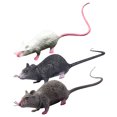thumbnail image 2 of 3 ratas de juguete falsas, ideales para bromas y fiestas de Halloween., 2 of 8