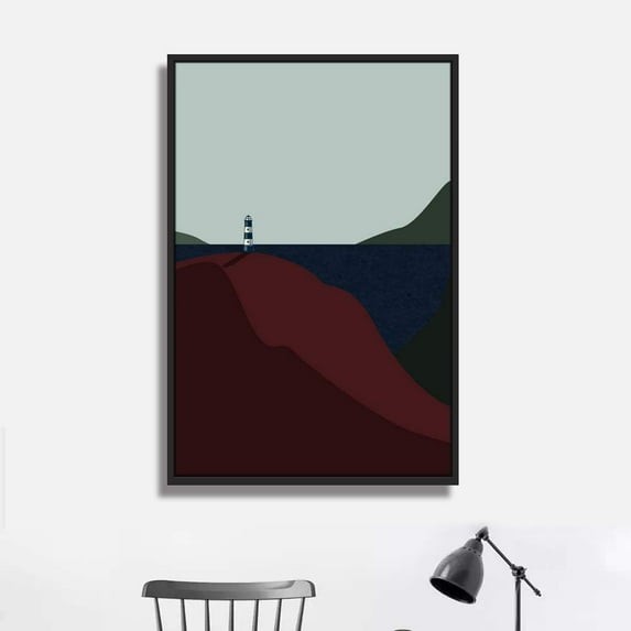 IDEA4WALL Framed Canvas Wall Art for Living Room, Bedroom Natural Scenery Canvas Prints for Modern Home Decoration Ready to Hang