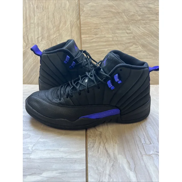 Size 13 Mens N I-K-E A i r-Jor-dan 12 Retro "Black Dark Concord" 2020 CT8013-005