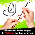 thumbnail image 5 of KESHES Dacron Bow String Replacement for Traditional and Recurve Bow - Replacement Bowstring 12,14,16 Strands-Length Sizes from 44-70 Inches, 5 of 7