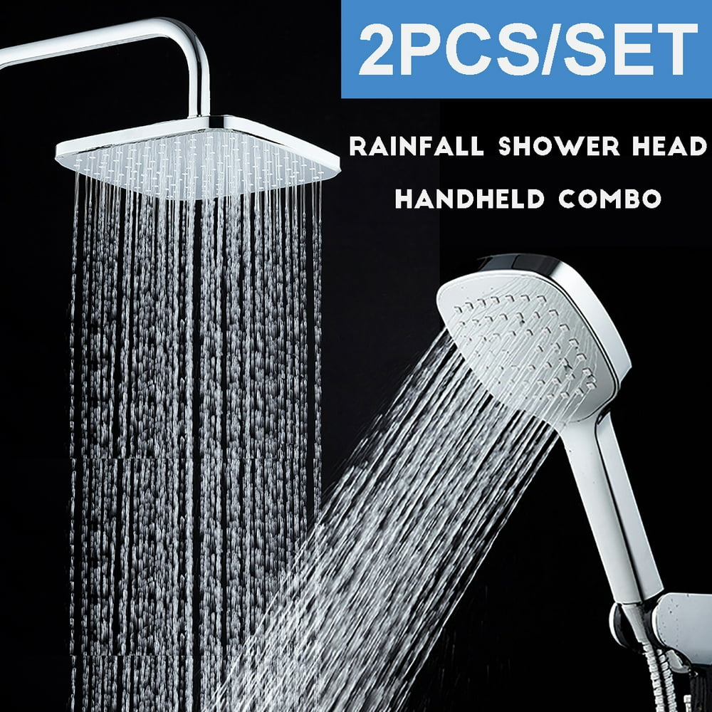 Rain Shower Head / Handheld Combo, Rainfall Showerhead & Handheld