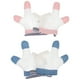 thumbnail image 2 of 2 pares de guantes de parada de chupas de dedos mordiendo los guantes de la protección para el guardia para el hogar al aire libre, 2 of 5