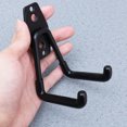 thumbnail image 4 of 2 Pcs Garage Storage Utility Hooks Wall Mount Hanging Hooks Metal U-Hooks Tool Organizer Holder, 4 of 7