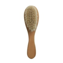 Wooden Hairbrush - Natural Baby Brush Kit for Bath and Shower - Toddler Hair Care