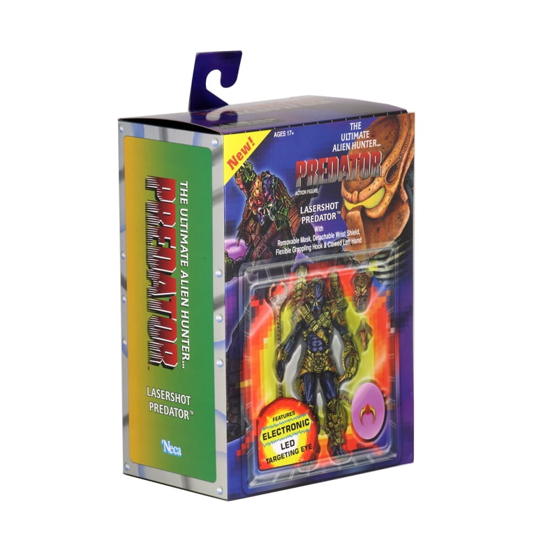 NECA Toys Ultimate Lasershot Predator 7" Scale Figure In-Packaging
