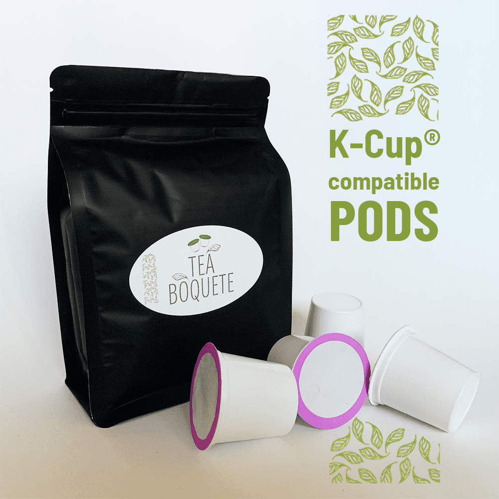 Black tea decaffeinated pods for Keurig brewers KCup compatible