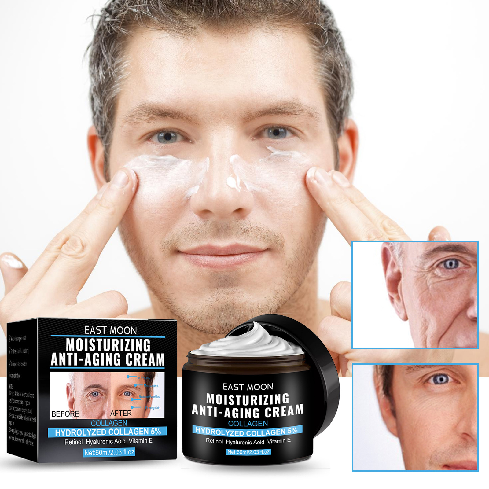 Yoomi 2 Pack Moisturizer For Men - Hydrating Cream That Refreshes Dry ...