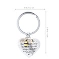 thumbnail image 2 of 1pc Creative Small Bee Pendant Keychain Pendant Key Charm Teacher's Day Gift, 2 of 9
