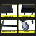 thumbnail image 4 of Heavy-Duty Adjustable Work Table with Drawer & Wheels, Mechanic Tray,Mobile Rolling Tool Table 2.5" Swivel Casters, 220 Pound Capacity, 4 of 30