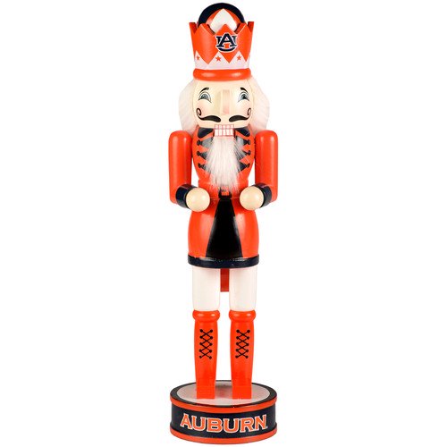 Forever Collectibles NCAA 14" Wooden Nutcracker, Auburn University