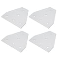 thumbnail image 4 of Joints Bracket, T Shape Joining Plate Durable Silver  for 3D Printer for CNC Router 2020T,3030T,4040T, 4 of 7