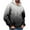 Gray, variant on VBTAPA Men's Fashion Hoodies & Sweatshirt Gradient Color Hooded Sweayshirt Oversized Drawstring Pullover Hoodie Loose Casual Sweatshirts with Kangaroo Pocket Back to College Sale Gray XL