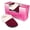 Burgundy Red, variant on Women’s Glitter Sparkle Ribbed Knit Clog Slippers – Memory Foam House Shoes with Plush Faux Fur Collar & Gift Box for Christmas & Holiday Gifts