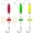 Color Mixing 6/0, variant on Visulong Catfish Fishing Set, Catfish Tackle with Fishing Hook, Peg Floats, Rattles, Beads, Circle Hooks, for River Lake Bottom Bank Fishing, High-Carbon Steel Freshwater Gear Kit Color Mixing 6/0