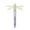 Green, variant on Gleaming Wings Dragonfly Pen, 0.5mm 10ml Dragonfly Pen with Moving Wings, Cute Novelty Click Pen with Translucent Barrel, Fun Animal Ballpoint Pen for Journaling, School, Office, Desk Accessories