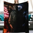 thumbnail image 5 of Horror Movie Halloween Michael Myers Printed Plush Throw Blanket, Ultra Soft Microfiber for Sofa Bedroom Living Room or Camping 40" x 50", 5 of 10