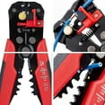 thumbnail image 4 of Crimper Cable Cutter Automatic Wire Stripper Multifunctional Stripping Tools Crimping Pliers Terminal 0.2-6.0mm² Tool, 4 of 8