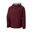 thumbnail image 5 of Port Authority Team Jacket-M (Maroon/Light Oxford), 5 of 6