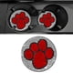 thumbnail image 1 of pstuiky Platillo para coche con diseño de huella de perro universal antideslizante decorativo con aislamiento térmico., 1 of 7