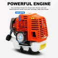 thumbnail image 4 of Floseru Weed Eater Gas Powe, 52cc 2-Stroke Gas String Trimmer, Weed Wacker Gas, 2 in 1 Gas Weed Trimmer with Full Functioning Guard Accessories, 4 of 9