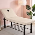 thumbnail image 2 of SIfdSeng Massage Fitted Sheet Brushed Polyester Bed Cover for Spa Salon & Universal Size with All Round Elastic Machine Washable, 2 of 6