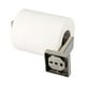 thumbnail image 5 of Portarrollos de papel higiénico para baño, accesorio de pared, cromo pulido cepillado moderno, 5 of 6