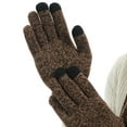 thumbnail image 5 of Aoochasliy Winter Scarfs Three Pieces of Warm Autumn and Winter Suit Mixed Color Knitted Woolen Thick Hats, Scarves and Gloves, 5 of 8