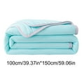 thumbnail image 3 of Four-Piece Bedding Set,Ice Blanket Lightweight Breathable Double Ice Cool Summer Calming Quilt Solid Color Blankets For Hot Sleepers, 3 of 9