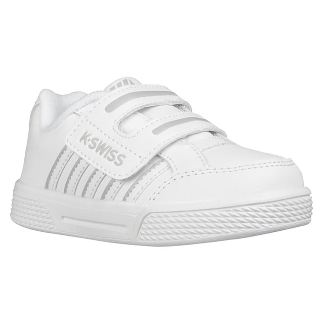Tenis Para Niño K-Swiss T 21 Blanco Kid Court New