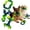 Green-6-Pack, variant on Frienhund Tough Dog Toys for Aggressive Chewers 3 Pack, Indestructible Dog Toys for Large Dogs, Dog Chew Toys, Aggressive Chew Toys to Keep Them Busy, Dog Toy for 30-75lbs Medium/Large Breeds