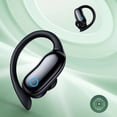 thumbnail image 7 of Wireless Earbuds 96H Playtime IPX7 Waterproof Stereo Bass Earhooks Built-in Mic LED Display for Sports Workout Running-Black, 7 of 7