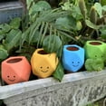 thumbnail image 3 of sunsanly 4 Pcs Terracotta Watering Spikes Polyhedron Self Watering Stakes Planter Insert Slow Release Watering Bulb for Outdoor Indoor Plants, 3 of 8