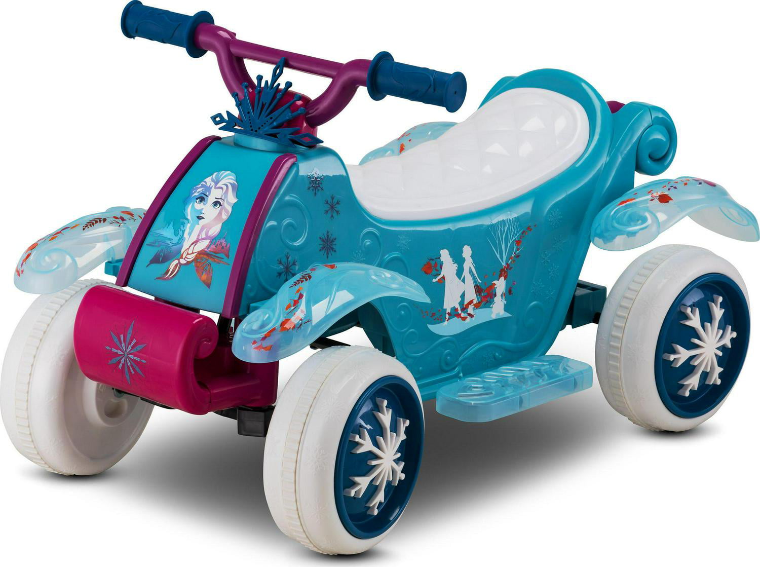 Disney Frozen 2 Kid Trax Sing and Ride on Toy for Toddler 6v Quad Kids 4 Wheels for sale online 