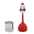 thumbnail image 6 of Necvior Silicone Tea Infuser Christmas Series Reusable Tea Diffuser Tea Filters 6 Styles, 6 of 13