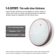 thumbnail image 3 of Goodhd For Tuya Smart Wifi Thermostat Voice Control 5/16A Led Digital Programmable-White Round-Ga, 3 of 7