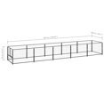 thumbnail image 4 of vidaXL Dog Kennel Black 5 m² Steel, 4 of 4