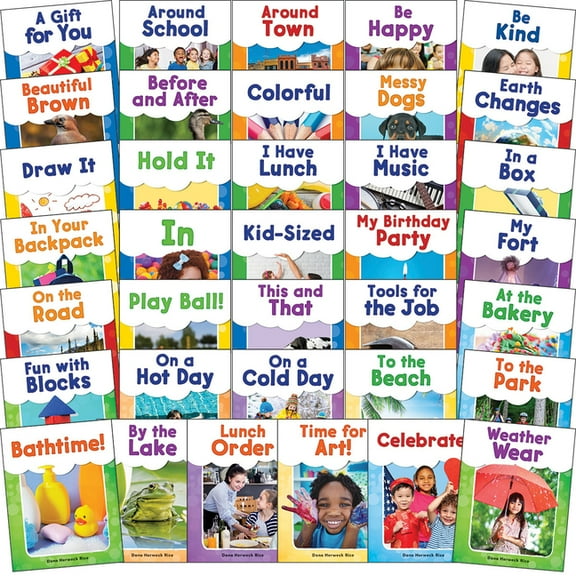 See Me Read! Everyday Words: High-Frequency Words Grades Prek-K: 36-Book Set (Paperback)