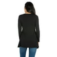 thumbnail image 3 of Women's Long Sleeve Scoop Neck Tunic Top, 3 of 4