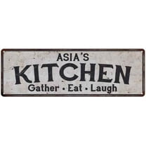 ASIA's Kitchen Rustic Chic Decor Gift 6x18 Sign 106180051039